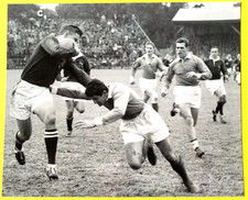 FRANCE AFRIQUE DU SUD 1958 TEST-MATCH RUGBY UNION STAR ROOKIE CARD FRENCH ED