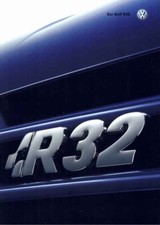 Catalogue Brochure VW Golf R32