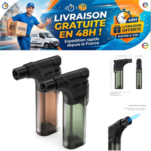 Lot mini chalumeau gaz - de,