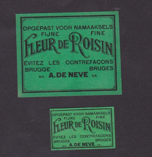 Ancienne petite étiquettes - ancienne,