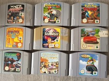 Lot 9 Jeux Nintendo 64