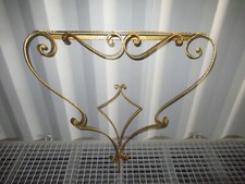 ANCIENNE CONSOLE A VOLUTE EN