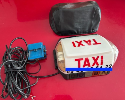 Taxi enseigne lumineuse - enseigne,
