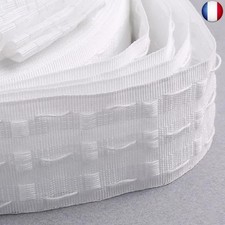 Hoonng Ruban Fronceur de Rideau, Rufflette pour Pli Automatique, 10M
