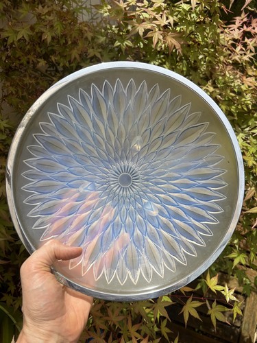 Grand plat coupe - &, verre