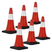 6x Cône de signalisation