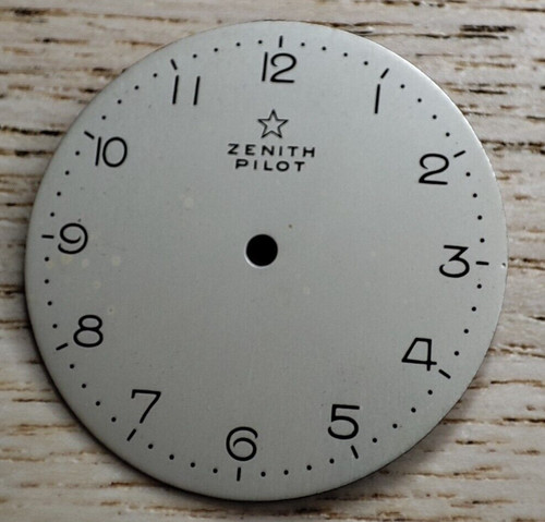 Zenith pilot watch dial 4mm - zenith,