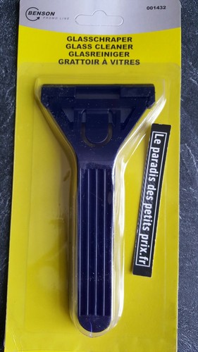 Grattoir vitre plaque - grattoir,