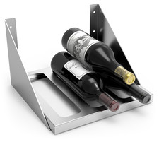 Étagère inox murale pour