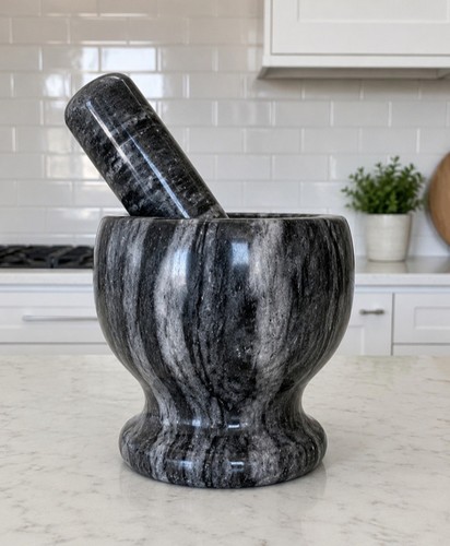 Mortier pilon granit - mortier, et