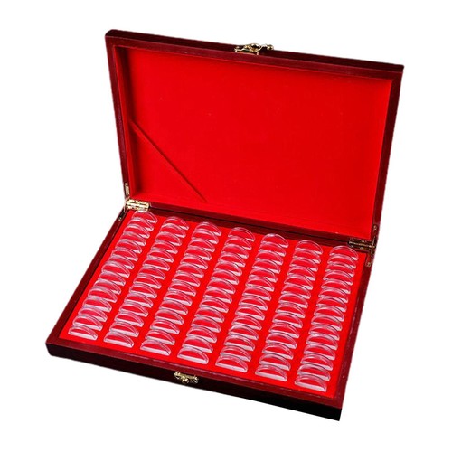 Vitrine velvet treasure coin - vitrine,
