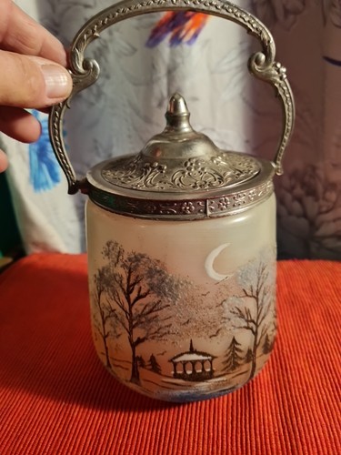 Jolie pot biscuit - a, ancien