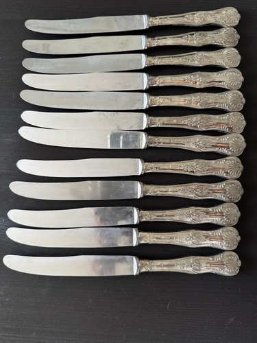 Couteaux métal argenté - 12,