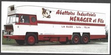 1993 -- LA SUZE . MENAGER AND FILS SLAUGHTER TRUCK. 4C230