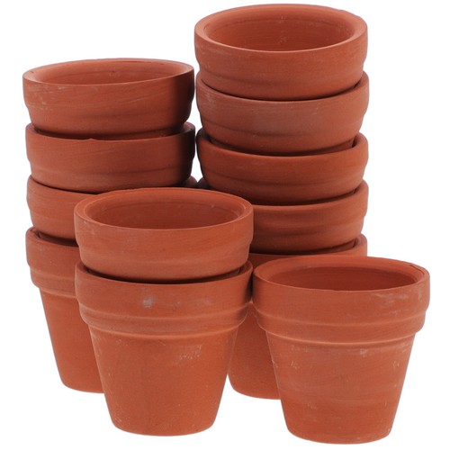 Pcs pot fleur - 12, terre