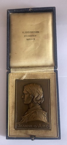 Médaille plaque bronze - mÉdaille,