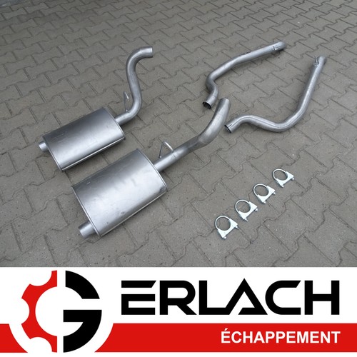 Echappement silencieux pour
