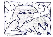 Pierre Alechinsky, Estampe