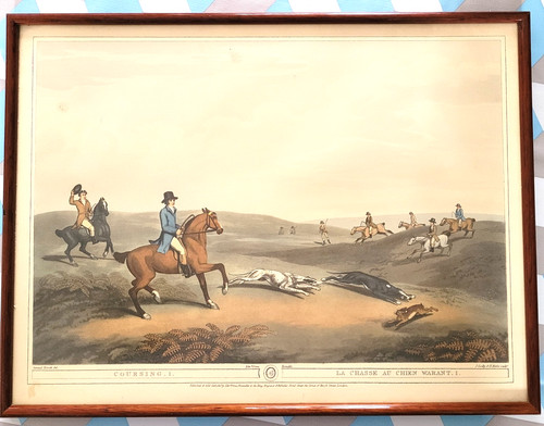 Tableau gravure chasse - :, la