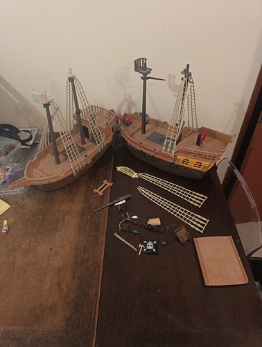 Lot bateau pirates playmobil - bateau,