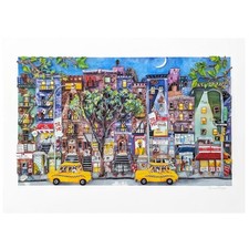 Linnea Pergola St Marks NYC 3D Ltd. Ed. Hand Signed, LOA