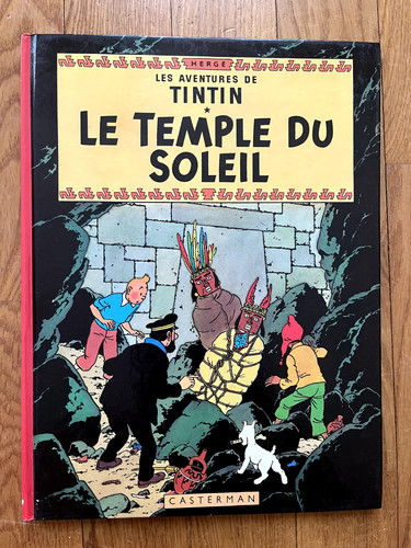 Tintin temple soleil - -,