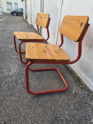 Paire chaises vintage - de,