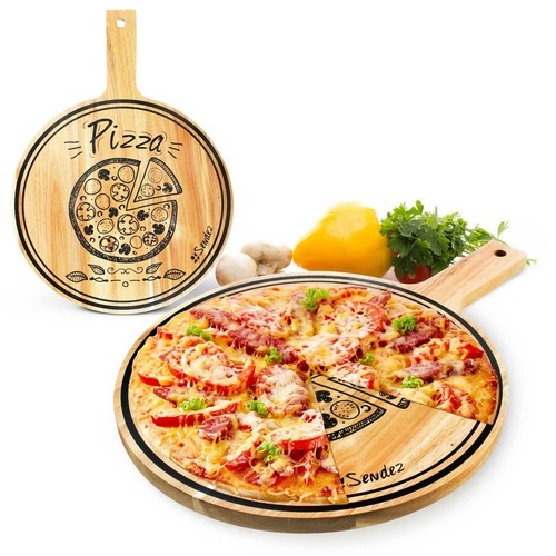 Pizza avec poignée surcharge - avec,