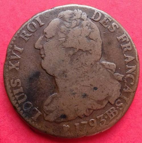 Sols louis xvi 1793 - xvi,