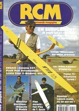 RCM N°203 PLAN : FAIR-PLAY / MOSQUITO / CESSNA 337 / LANCE MAIN / PLANEUR F3J