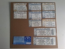 Industrial, Punk Concert Ticket Stub Lot, Pig Face, Skinny Puppy, Ministry, More