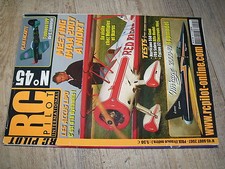 µµ Revue RC Pilot n°45 Plan encarté Typhoon EPP / Mirage 2000-10 Lama V4 F86 Sab