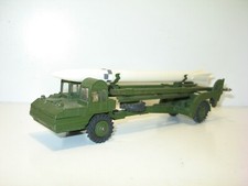 DINKY TOYS, Military Rocket Launch Truck Corporal Gear Version Anodized Black