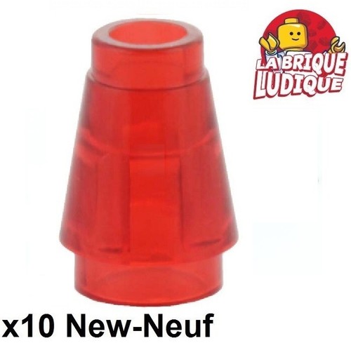 Lego 10x cone - 1x1, top