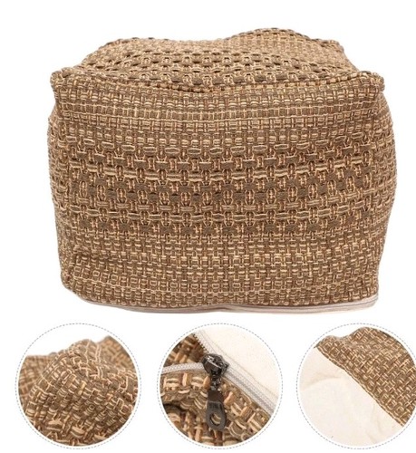 Pouf ottoman square cover - ottoman,