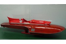 maquette riva bateau Riva Ferrari ARNO hydroplan 79cm entièrement Bois modélisme