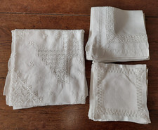 Linge de table nappe ancienne