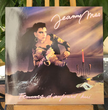 Jeanne Mas En Rouge & Noire LP 12" Fra 1986 Disque NEUF Média Mint- Inner Sleeve