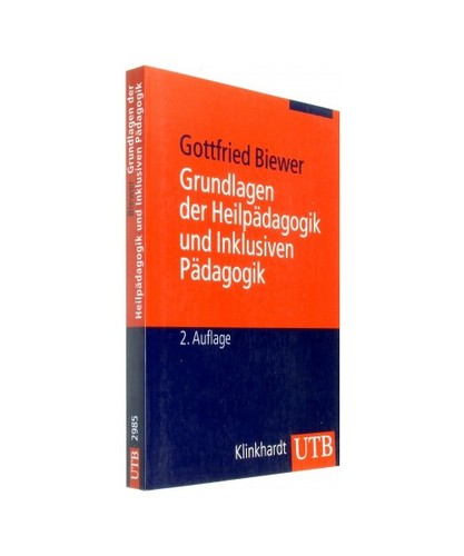 Grundlagen der heilpädagogik - grundlagen,