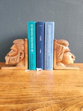 Paire de serre-livres anciens