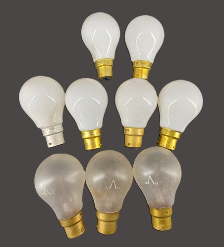 Lot anciennes ampoules - 9,