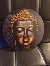 Plaque Metal Bouddha