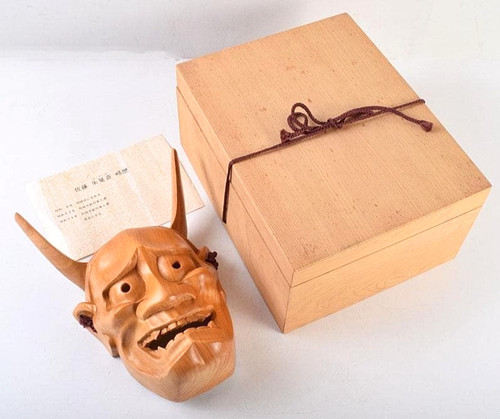 Masque japonais vintage - , en