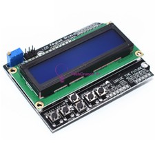 1602 LCD Display Board Keypad Shield Blue Backlight For Arduino LCD Duemilanove