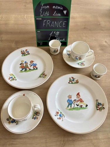 Vaisselle vintage enfant - vaisselle,