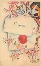CP ILLUSTREE TI LOOK - LETTER ENVELOPE SEAL NESTING DOVES