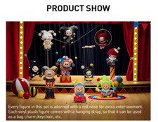 WHY SOSERIOUS SERIES- VINYL PLUSH PENDANT BLIND BOX HOT HALLOWEEN GIFT CUTE TOYS