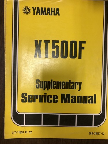 Vintage yamaha service repair - yamaha,