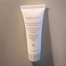 Mary Kay Medium Coverage Foundation Ivory 104 Wide Gray Lid #041996