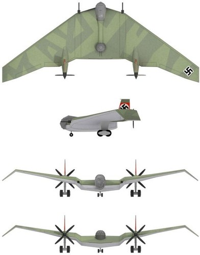Blom voss bv 38 flying - 1/72,